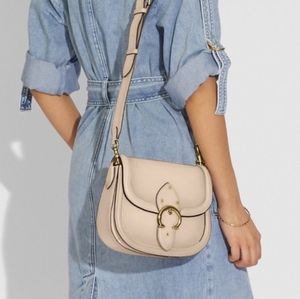 COACH beat saddle bag